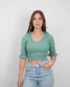 BLUSA MSA086  VERDE