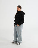 HOODIE FSA083 NEGRO