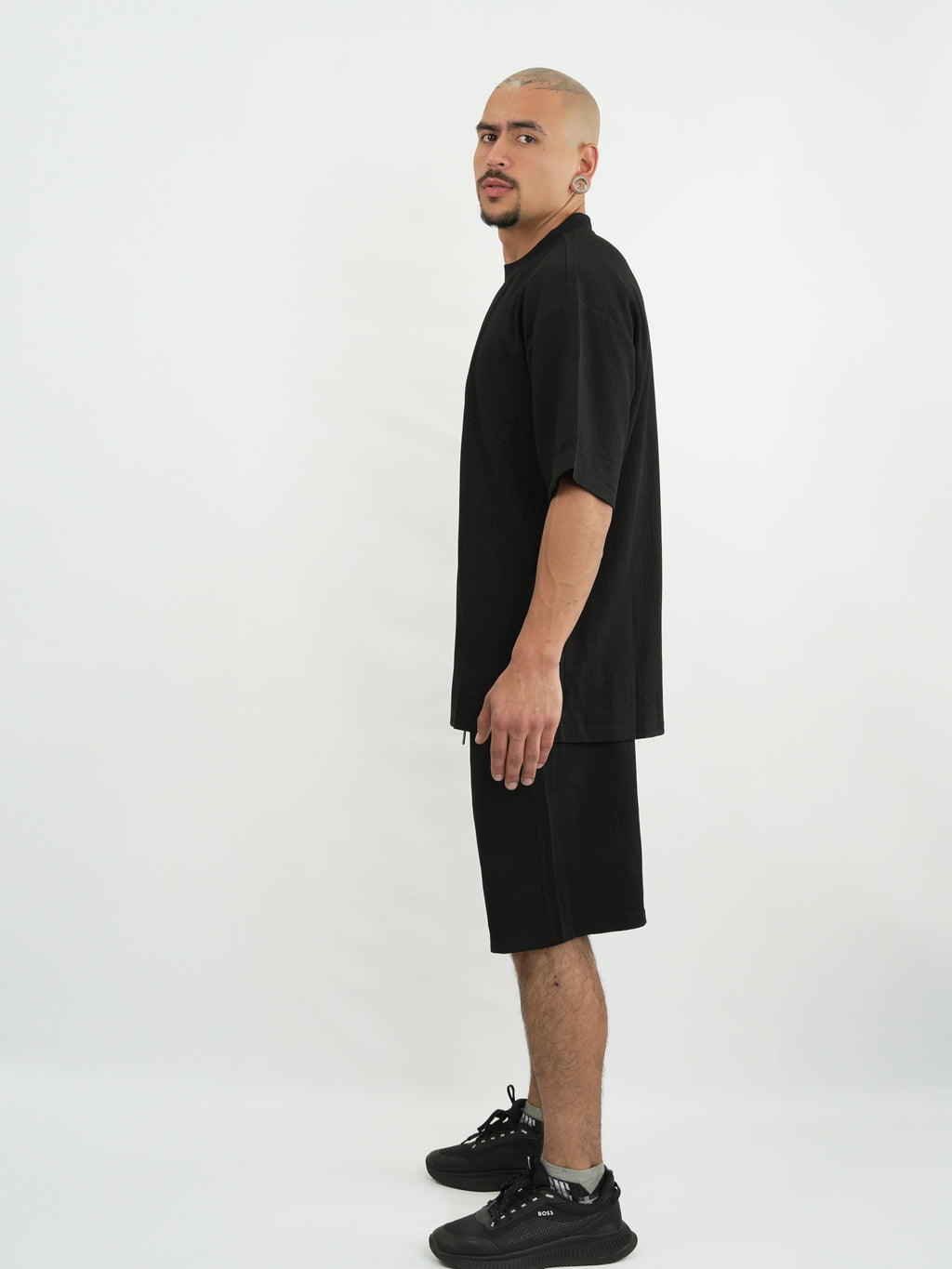 CONJUNTO HOMBRE FST001 NEGRO