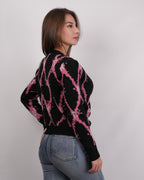 SUÉTER MSA155 NEGRO ROSA