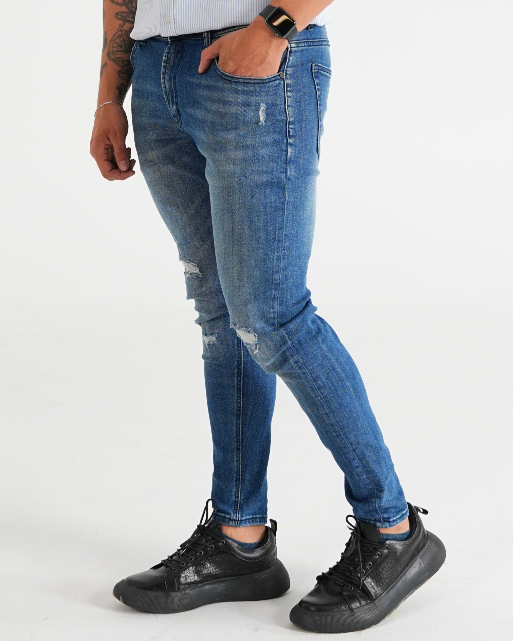 JEAN JH001 JBC AZUL
