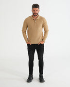 SUÉTER HISA022 KHAKI