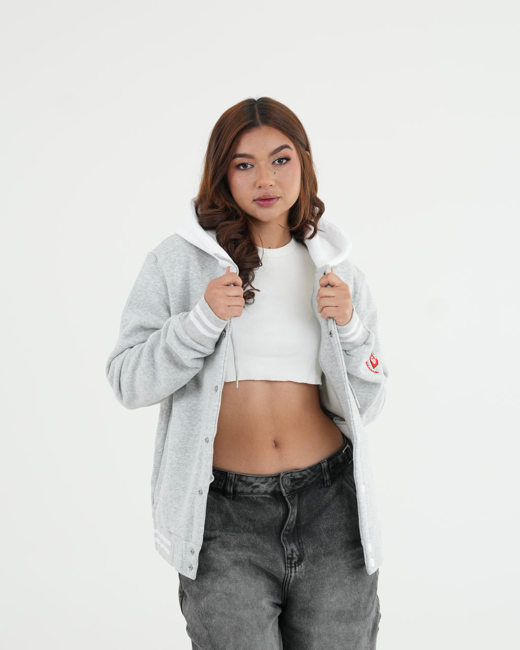 BEISBOLERA SA135 GRIS