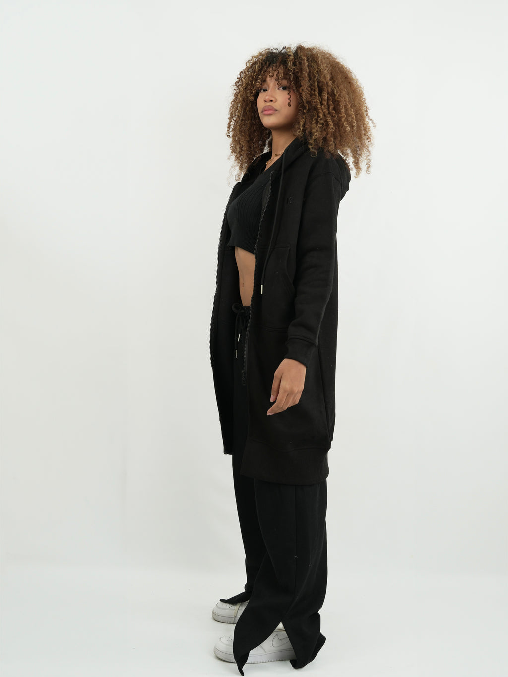 CHAQUETA FMSA039 NEGRO