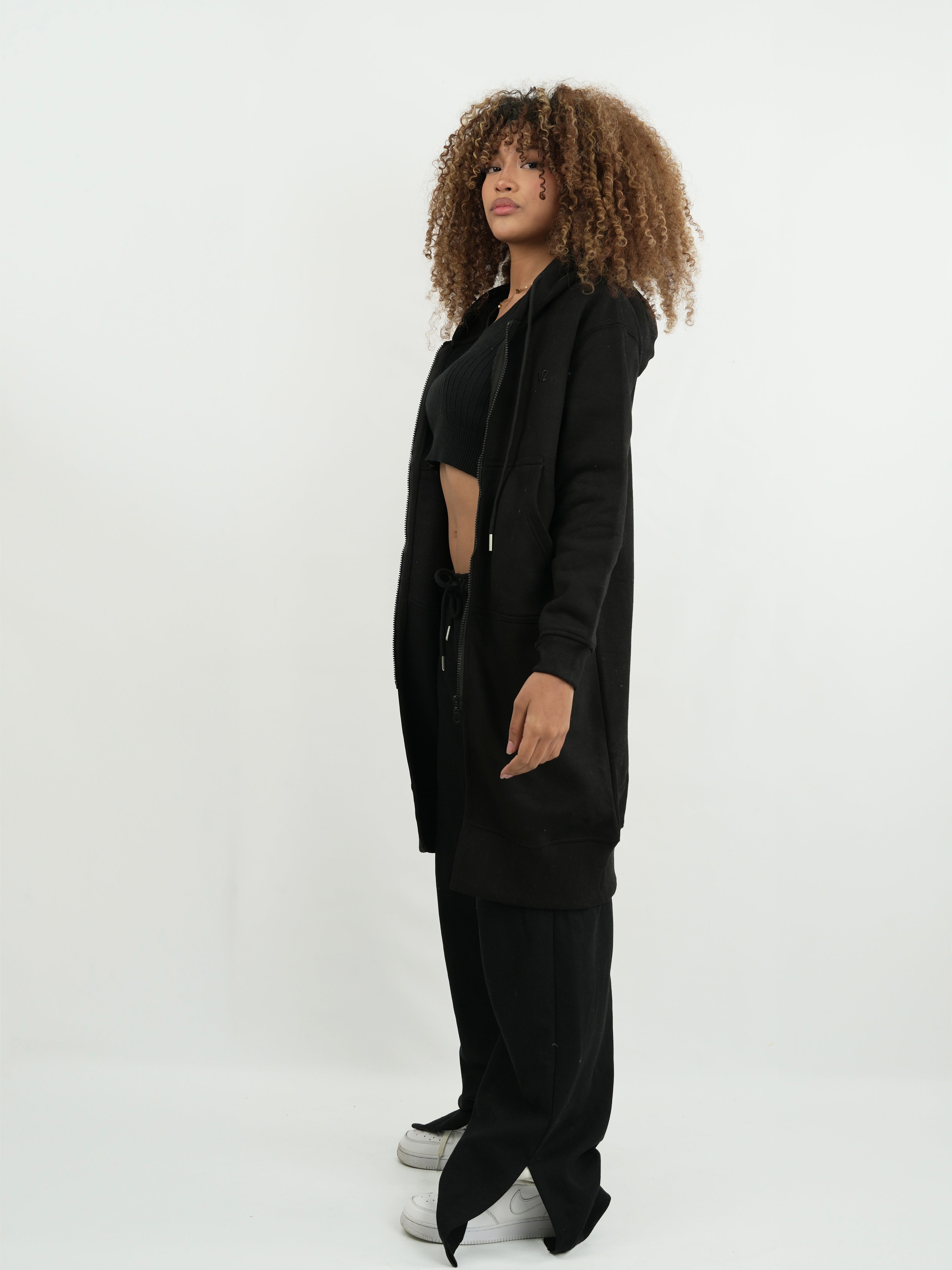 CHAQUETA FMSA039 NEGRO