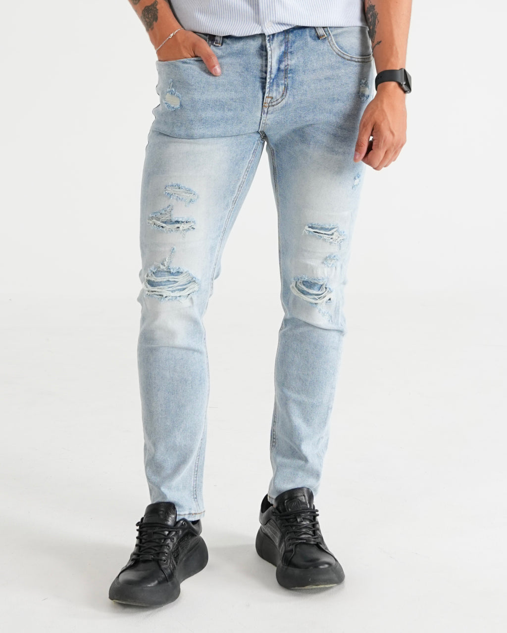 JEAN JH001 JBO AZUL