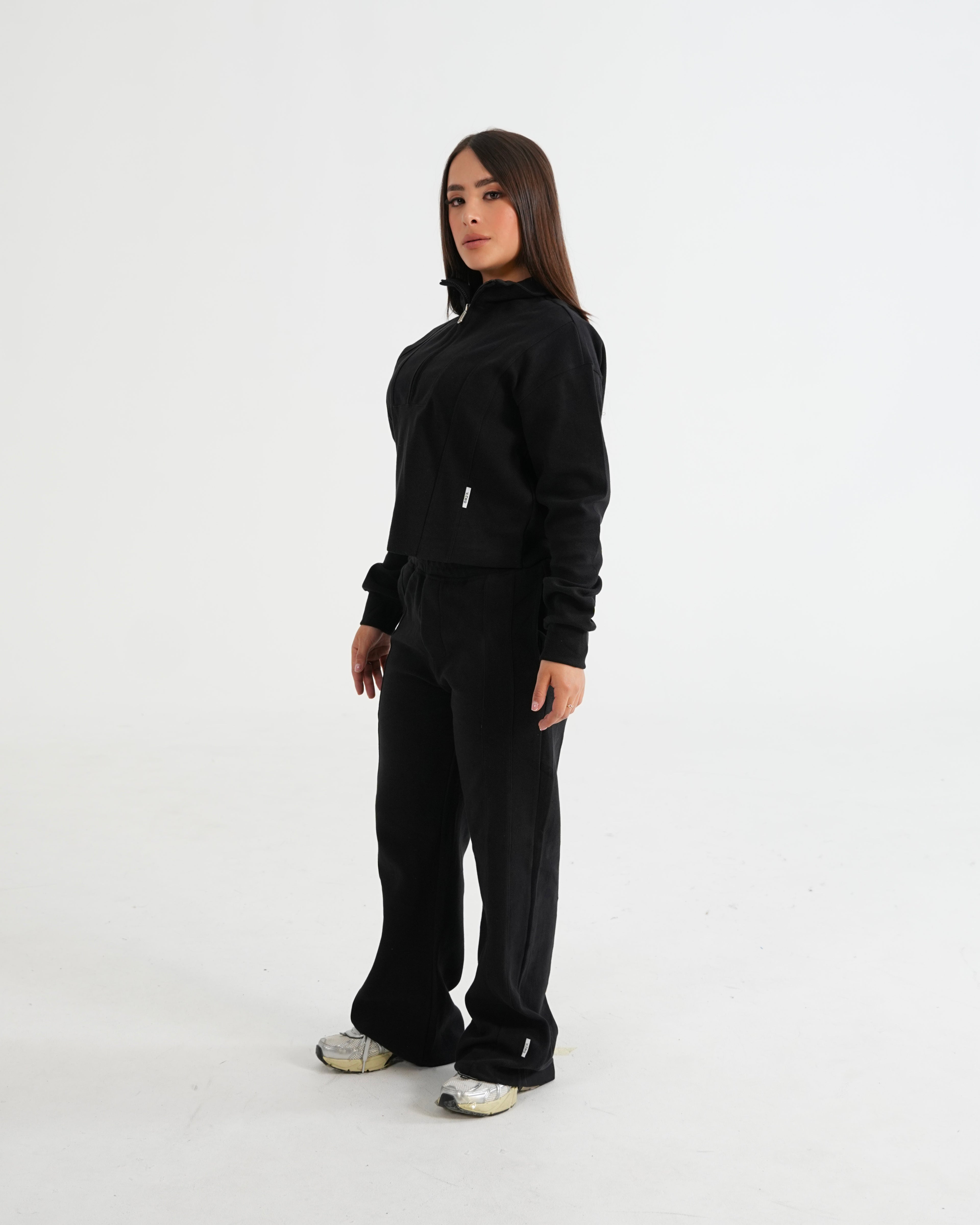 SUDADERA V002 NEGRO