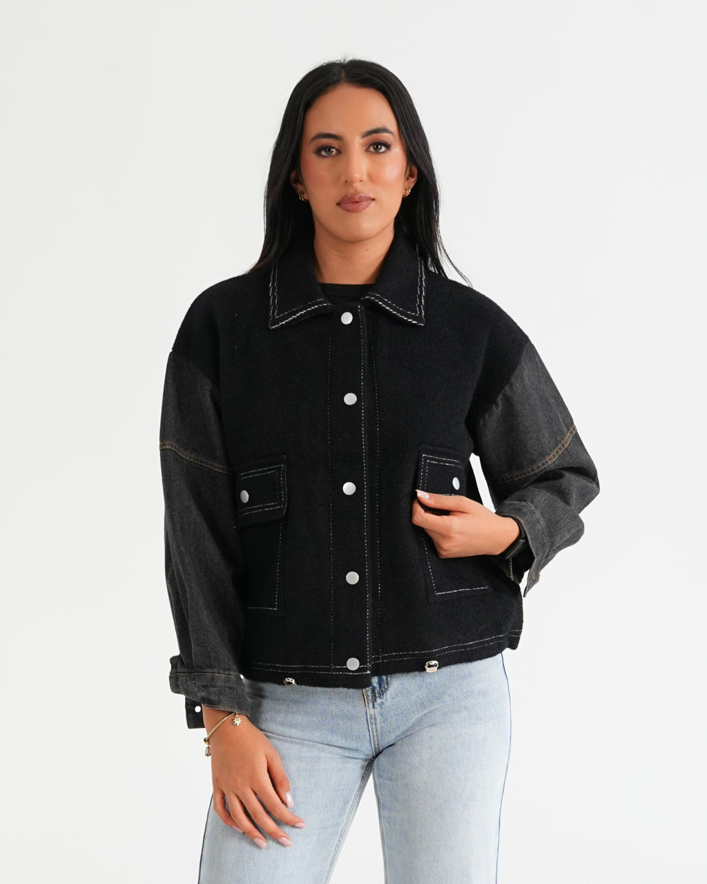 CHAQUETA CVR002 NEGRO