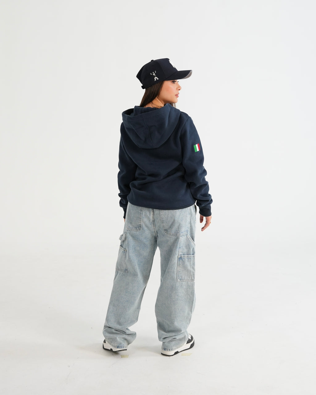 HOODIE FSA074 AZUL