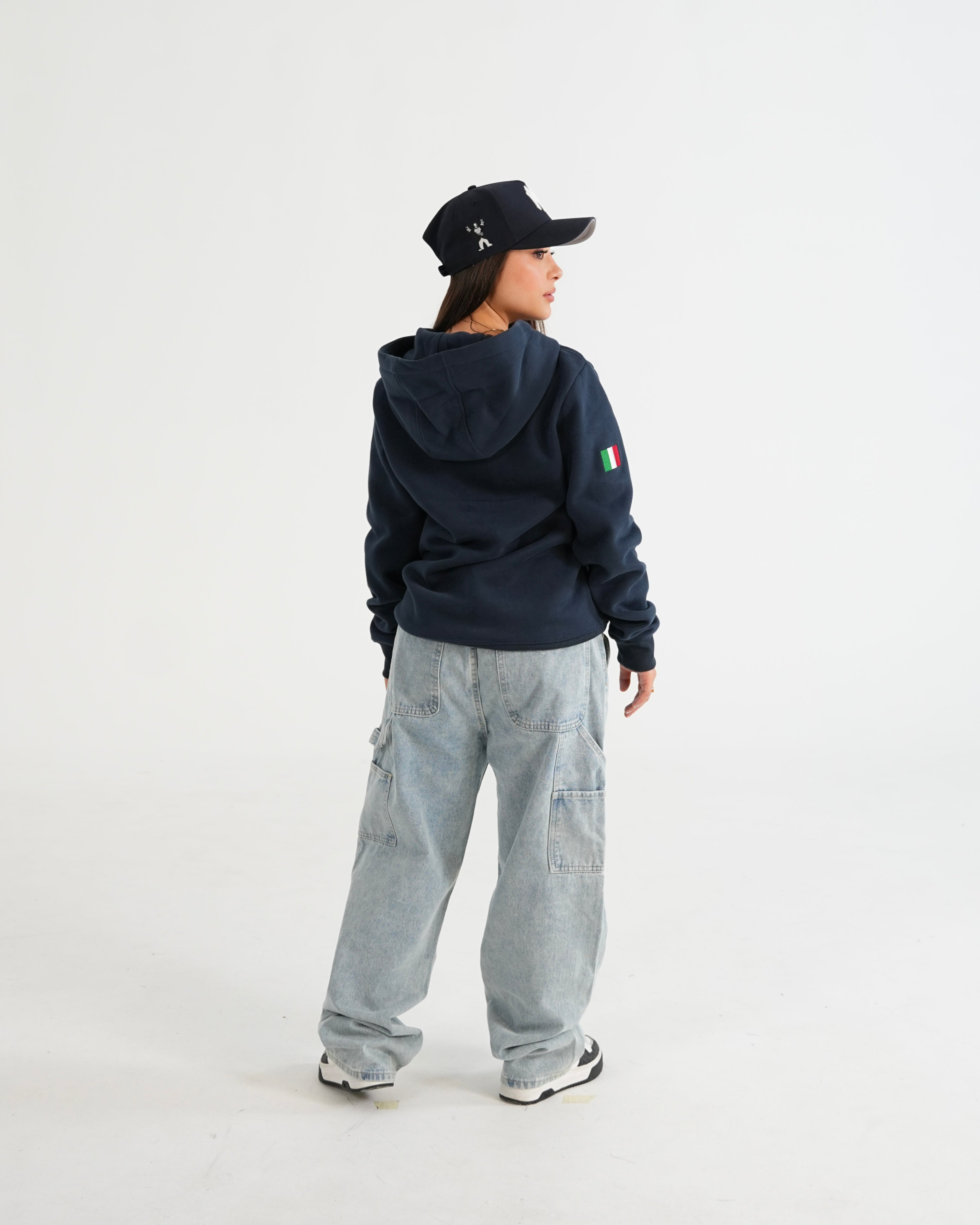 HOODIE FSA074 AZUL