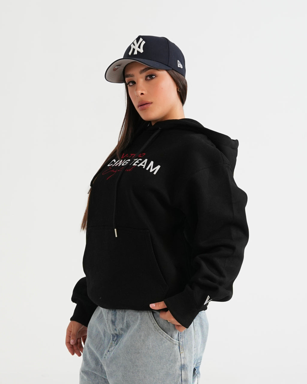 HOODIE FSA079 NEGRO