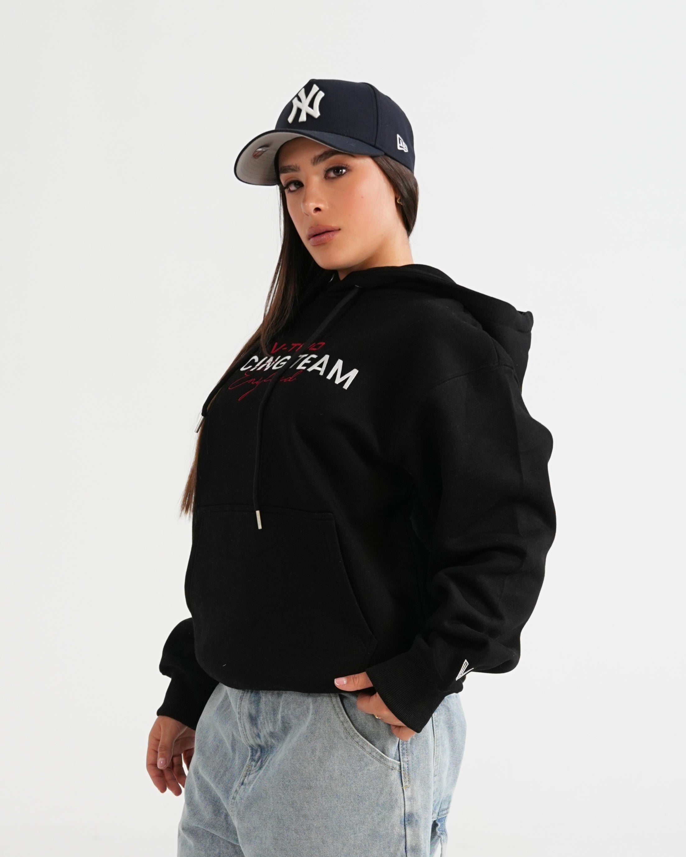 HOODIE FSA079 NEGRO