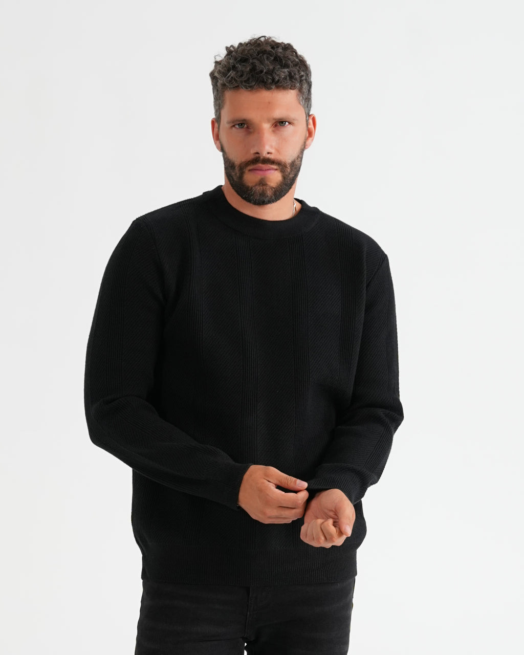 SUÉTER HISA030 NEGRO