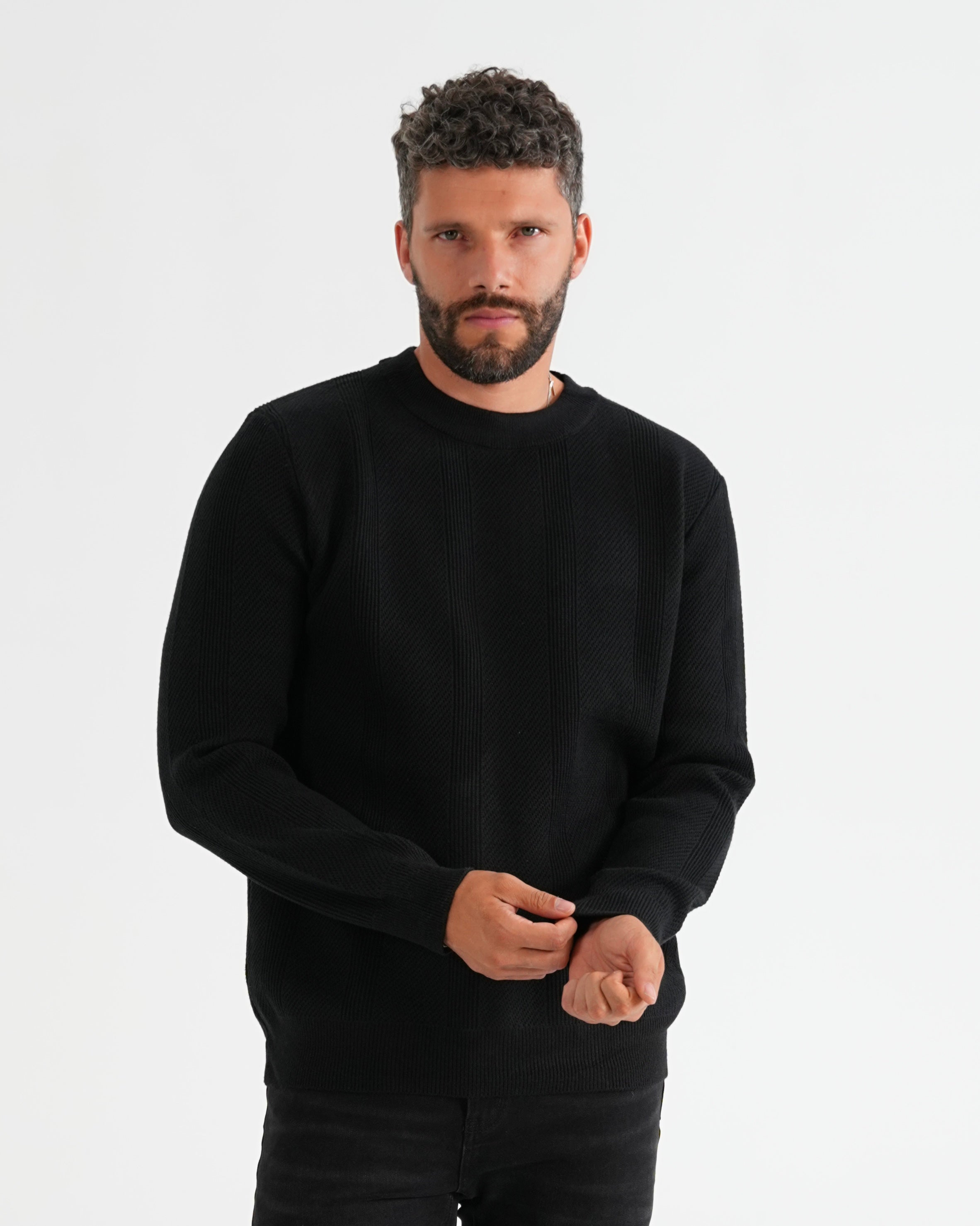 SUÉTER HISA030 NEGRO