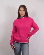 SUETER MUJER MSA204 FUXIA