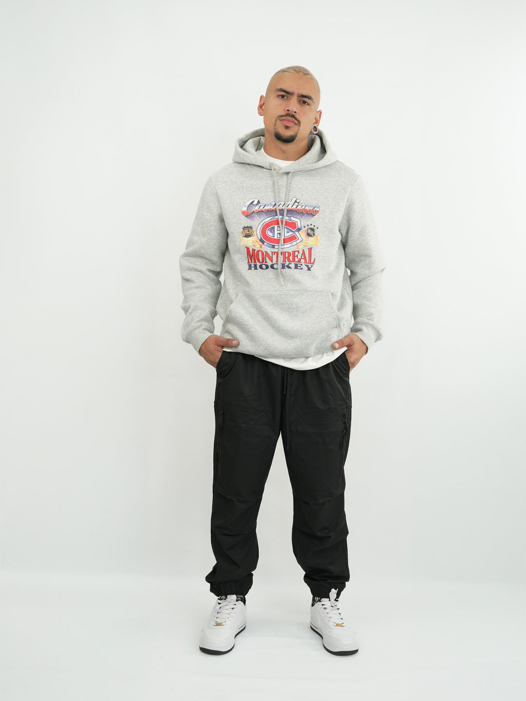 HOODIE FSA043 GRIS