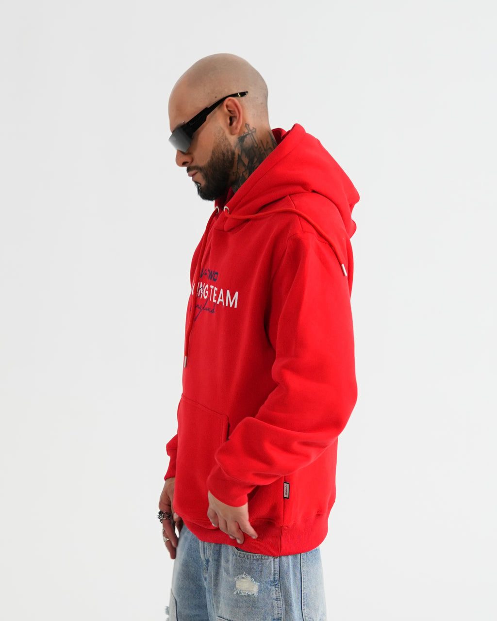 HOODIE FSA079 ROJO