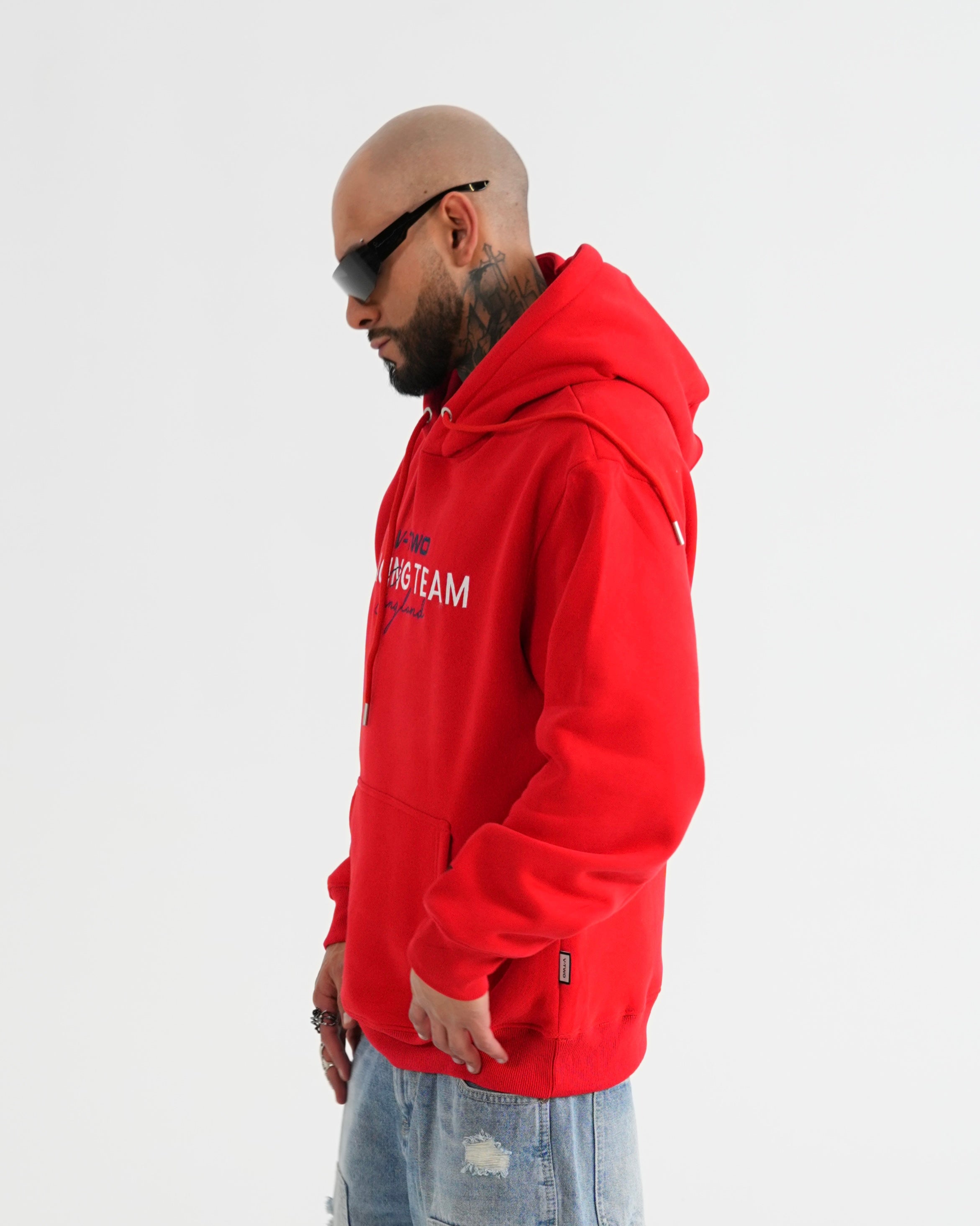 HOODIE FSA079 ROJO