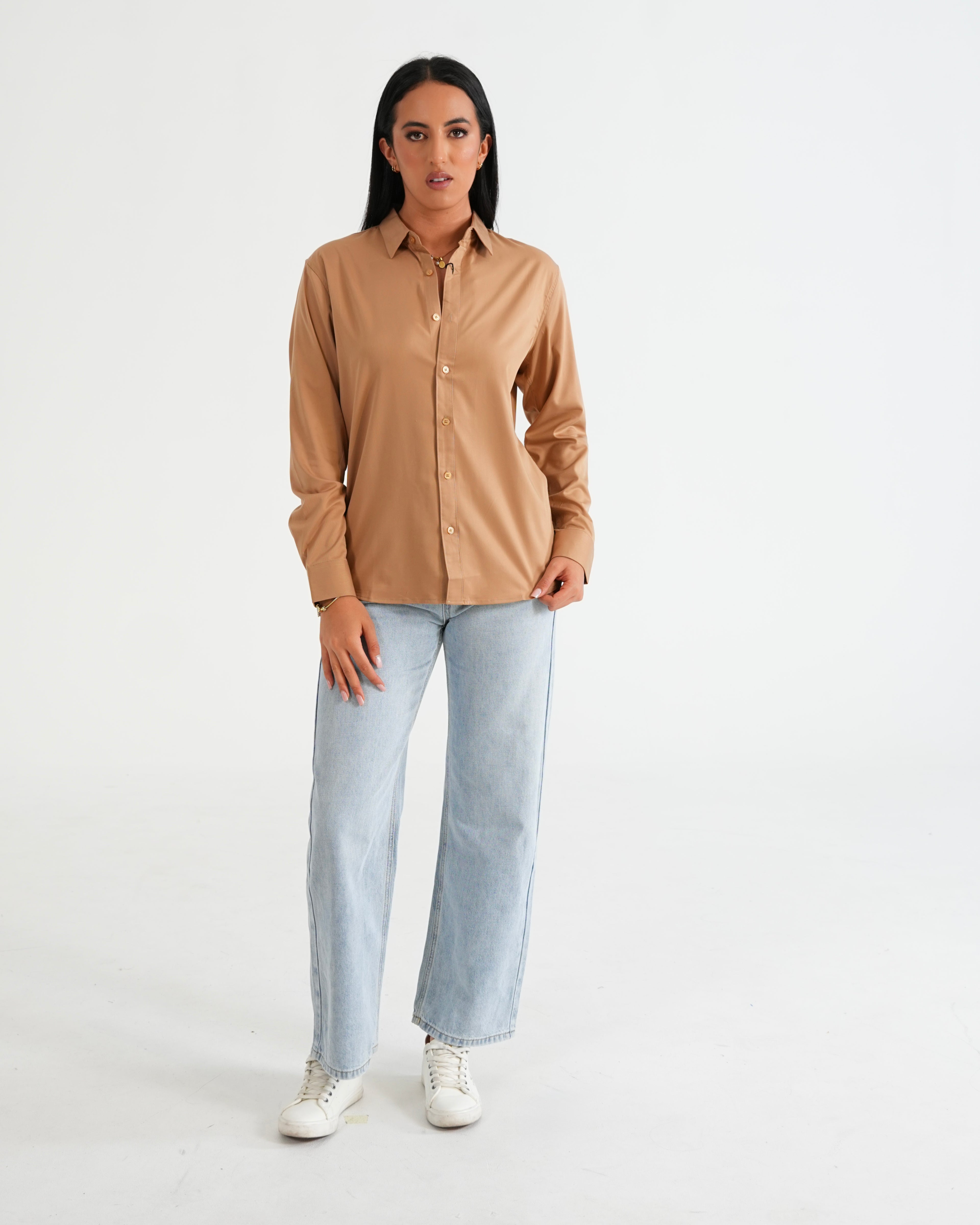 CAMISA FVR006 KHAKI