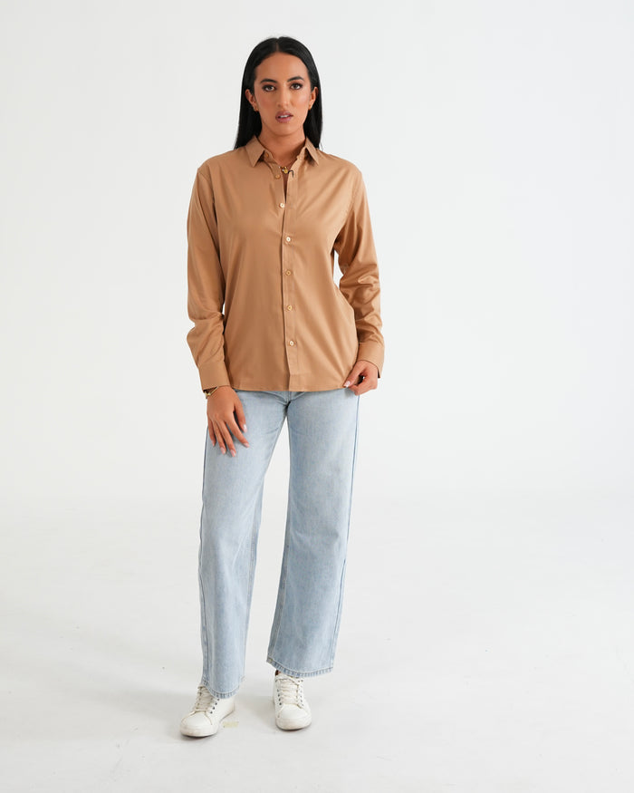 CAMISA FVR006 KHAKI