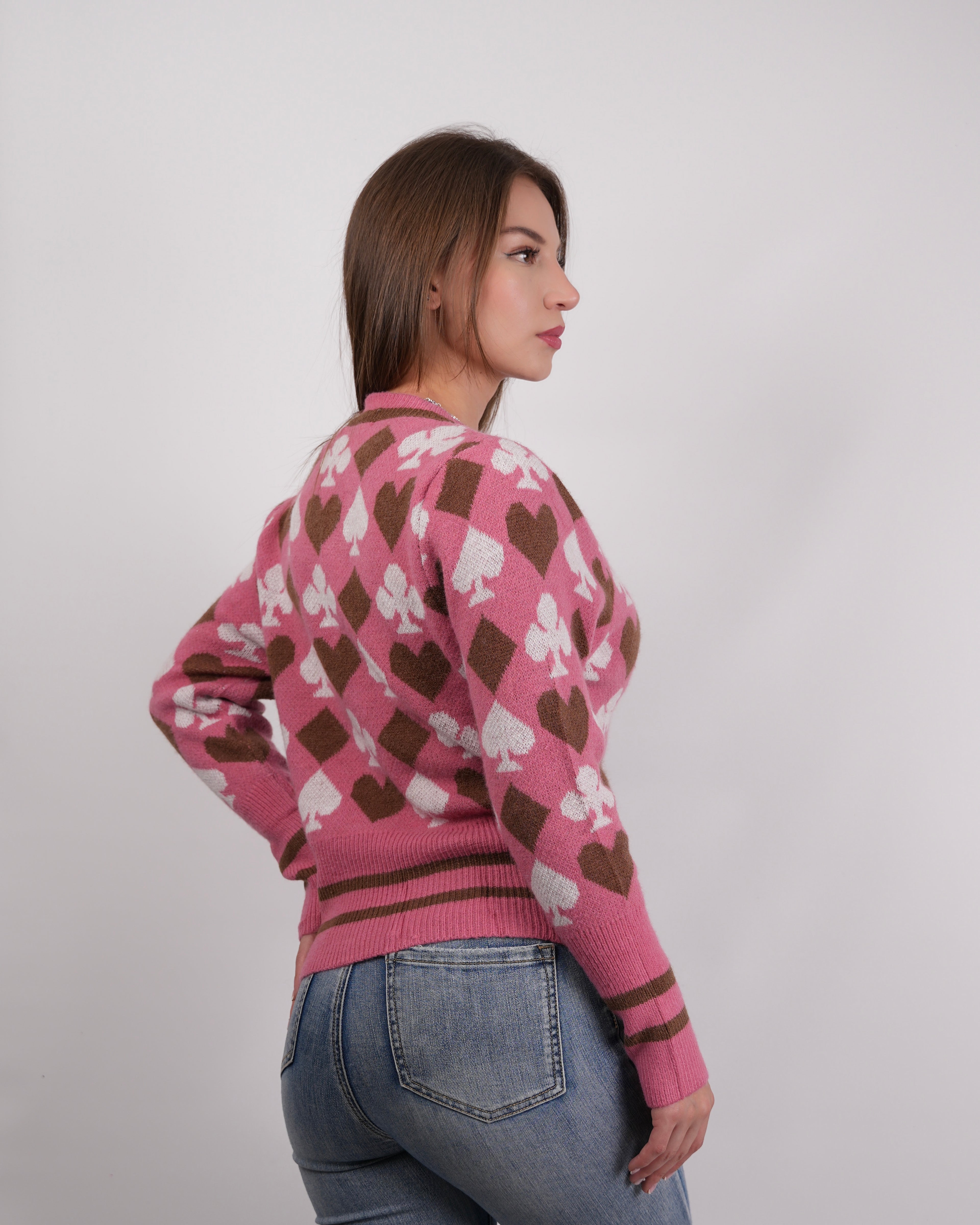 SUÉTER MSA156 ROSA