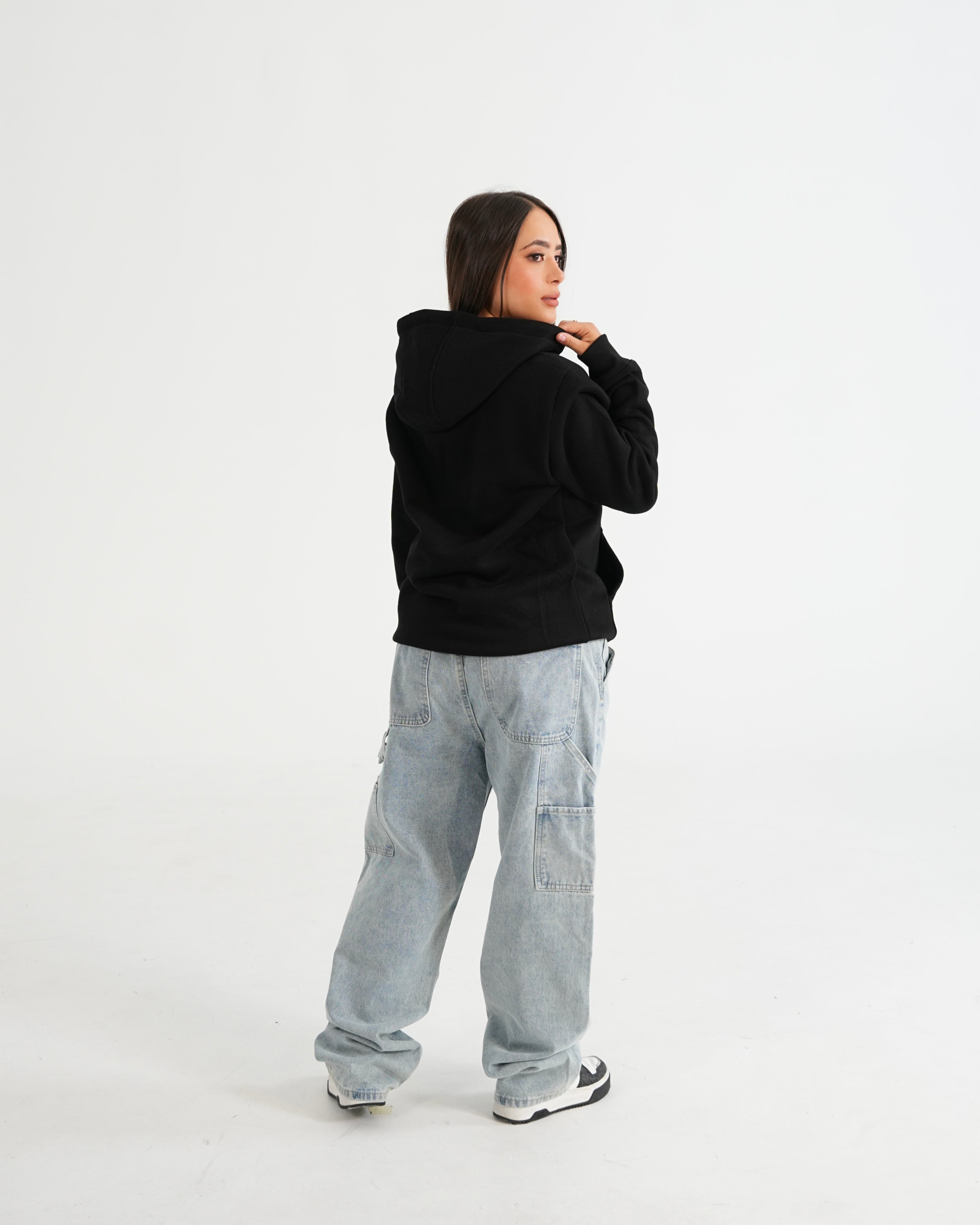 HOODIE FSA070 NEGRO