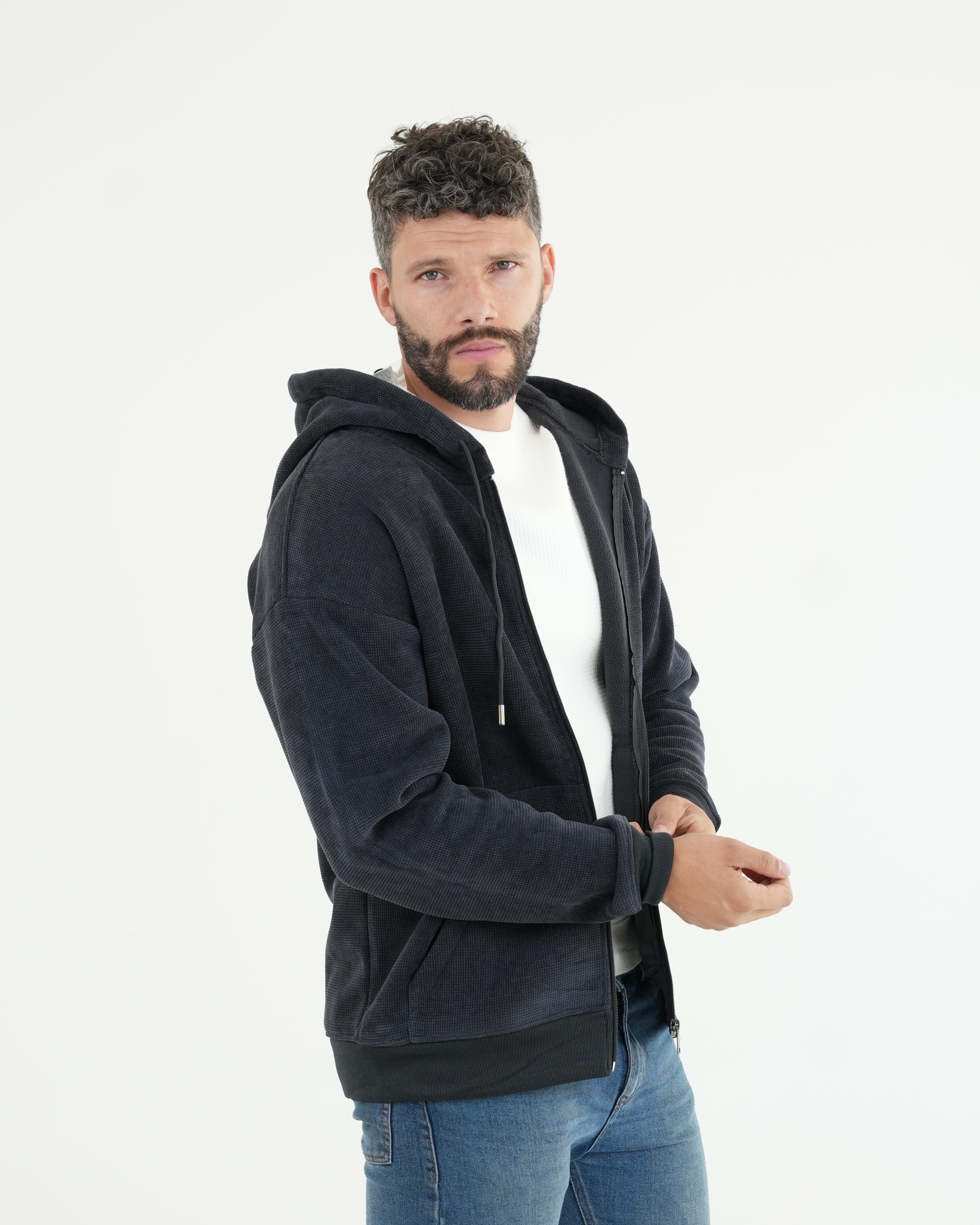 CHAQUETA HISA017 GRIS