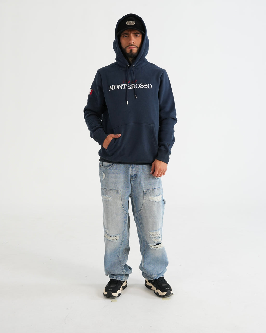 HOODIE FSA074 AZUL