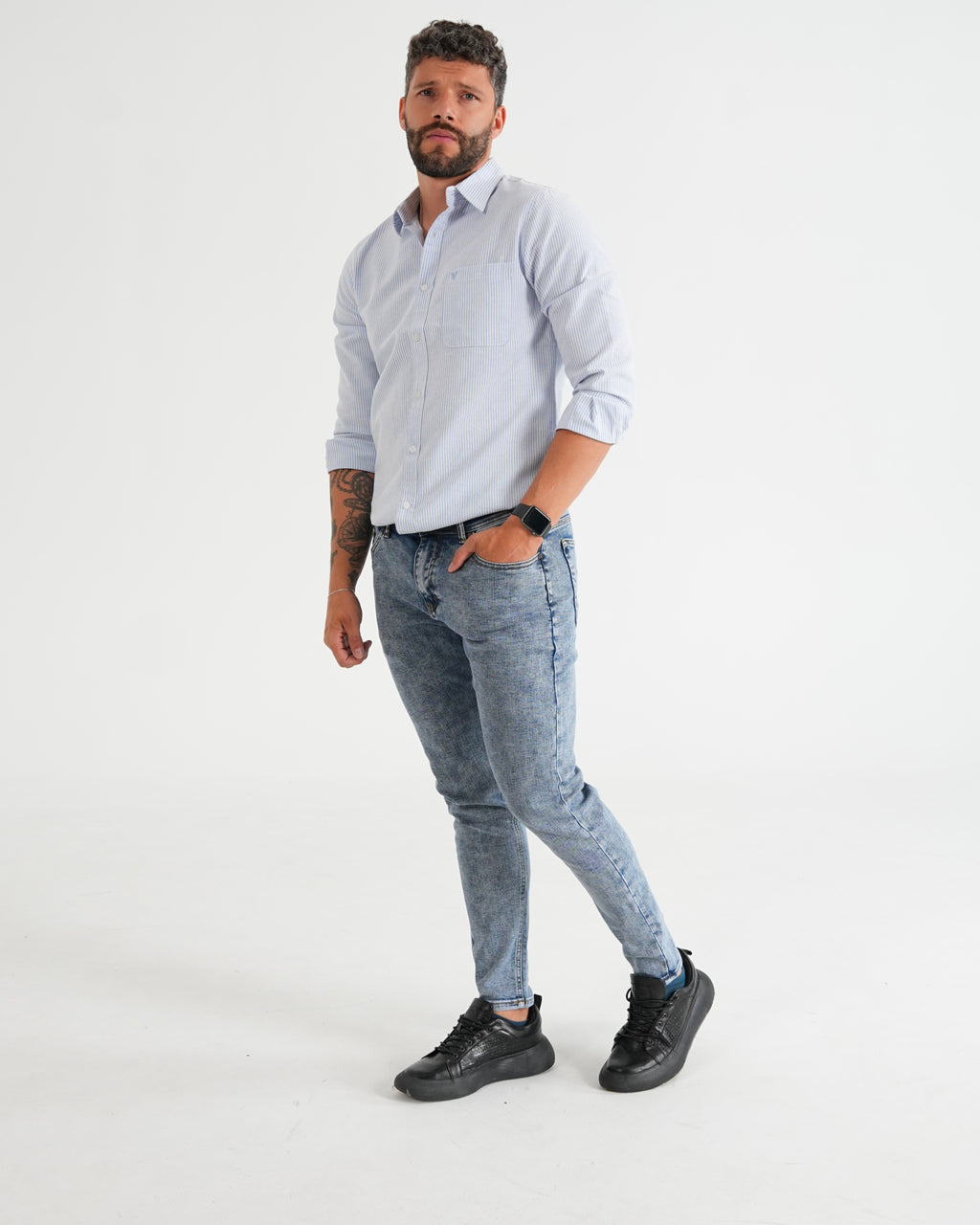 JEAN JH001 JBM AZUL