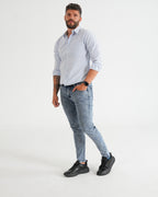 JEAN JH001 JBM AZUL