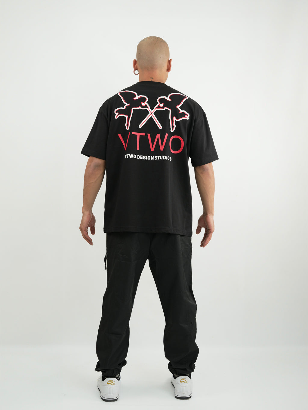 CAMISETA FCA007 NEGRO