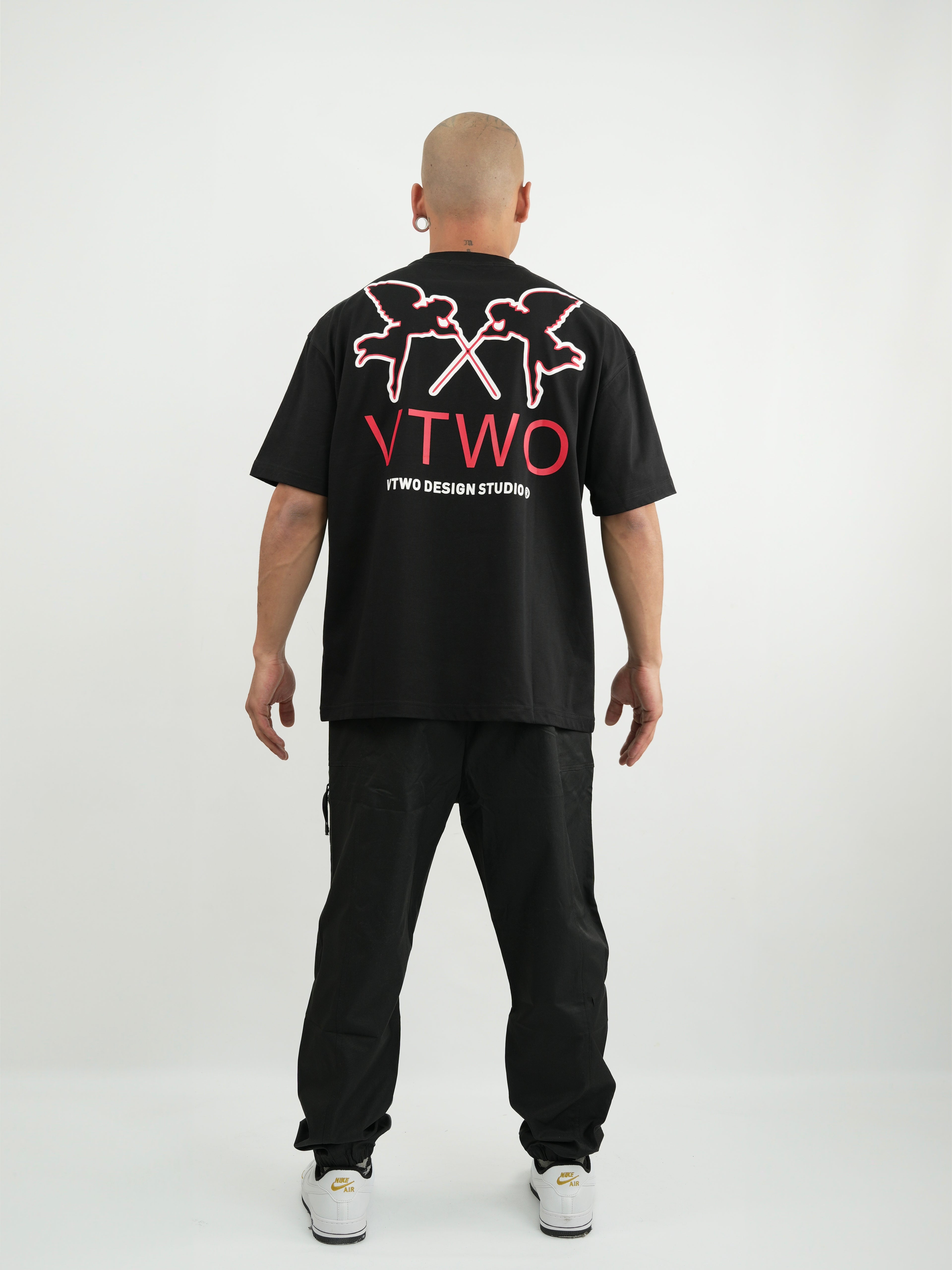 CAMISETA FCA007 NEGRO