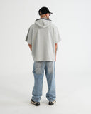 HOODIE MANGA CORTA CA016 GRIS