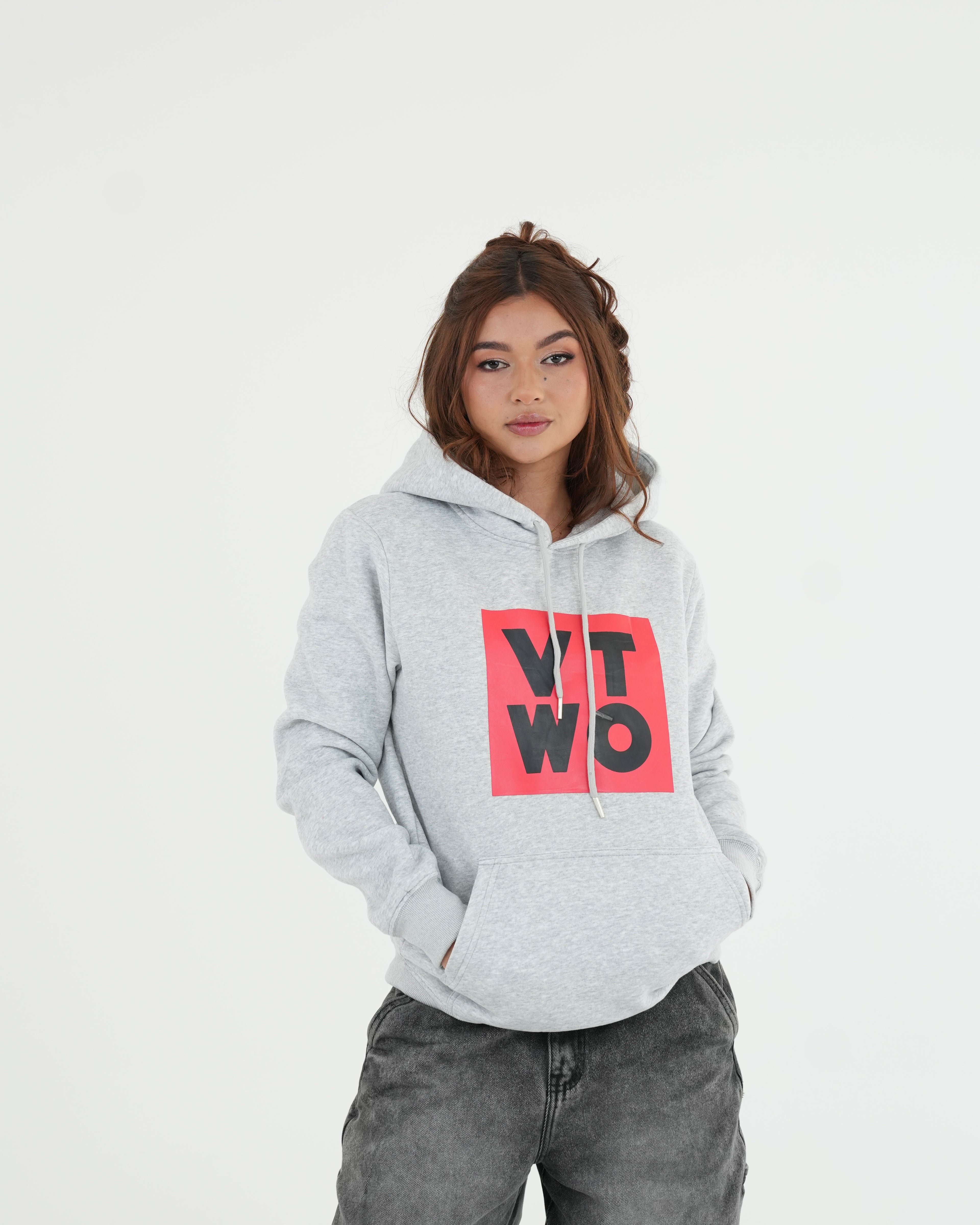 HOODIE FSA063 GRIS