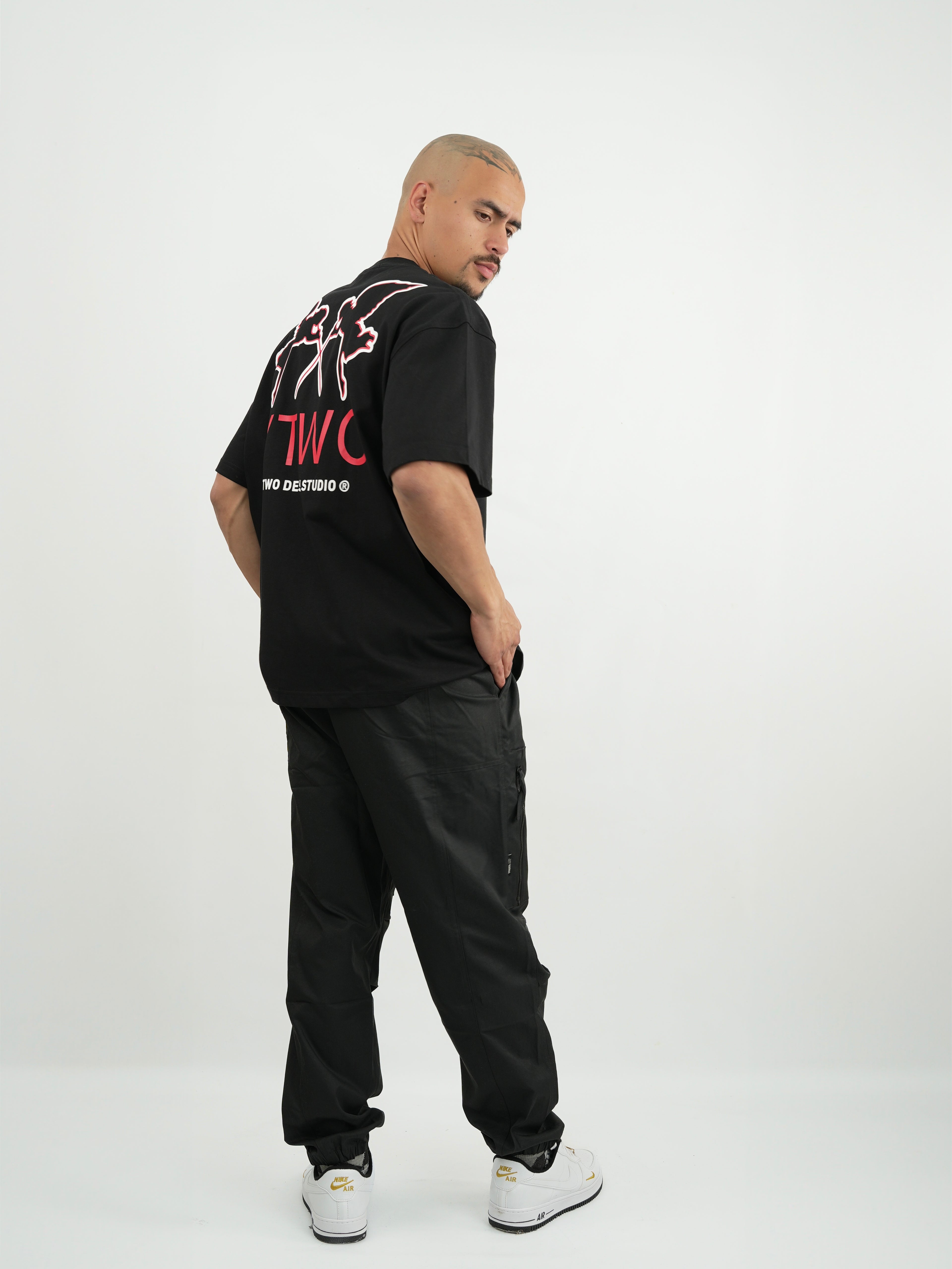 CAMISETA FCA007 NEGRO
