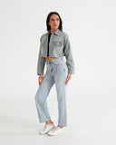 CHAQUETA DENIM JMVR008 AZUL