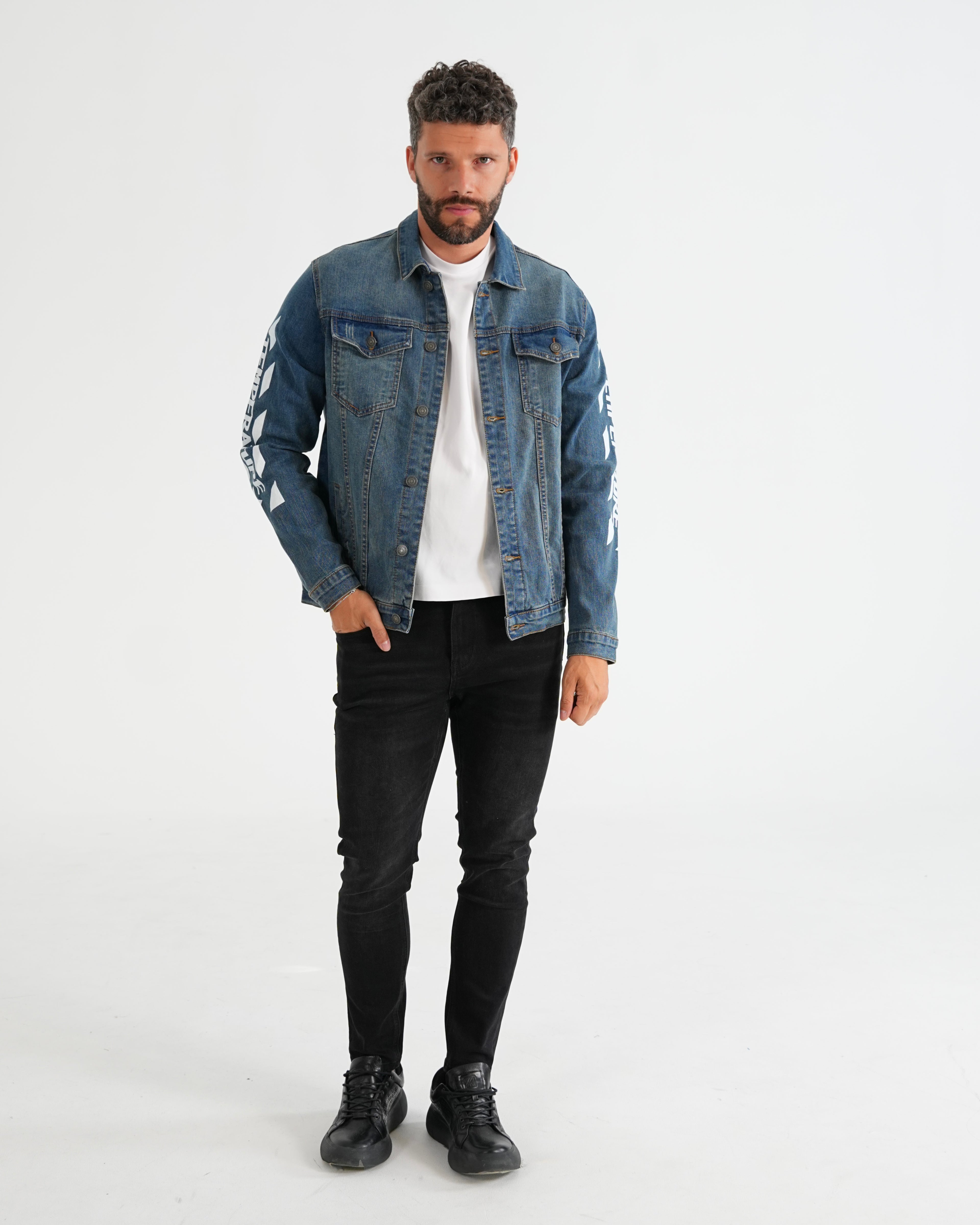 CHAQUETA DENIM VR038 AZUL O