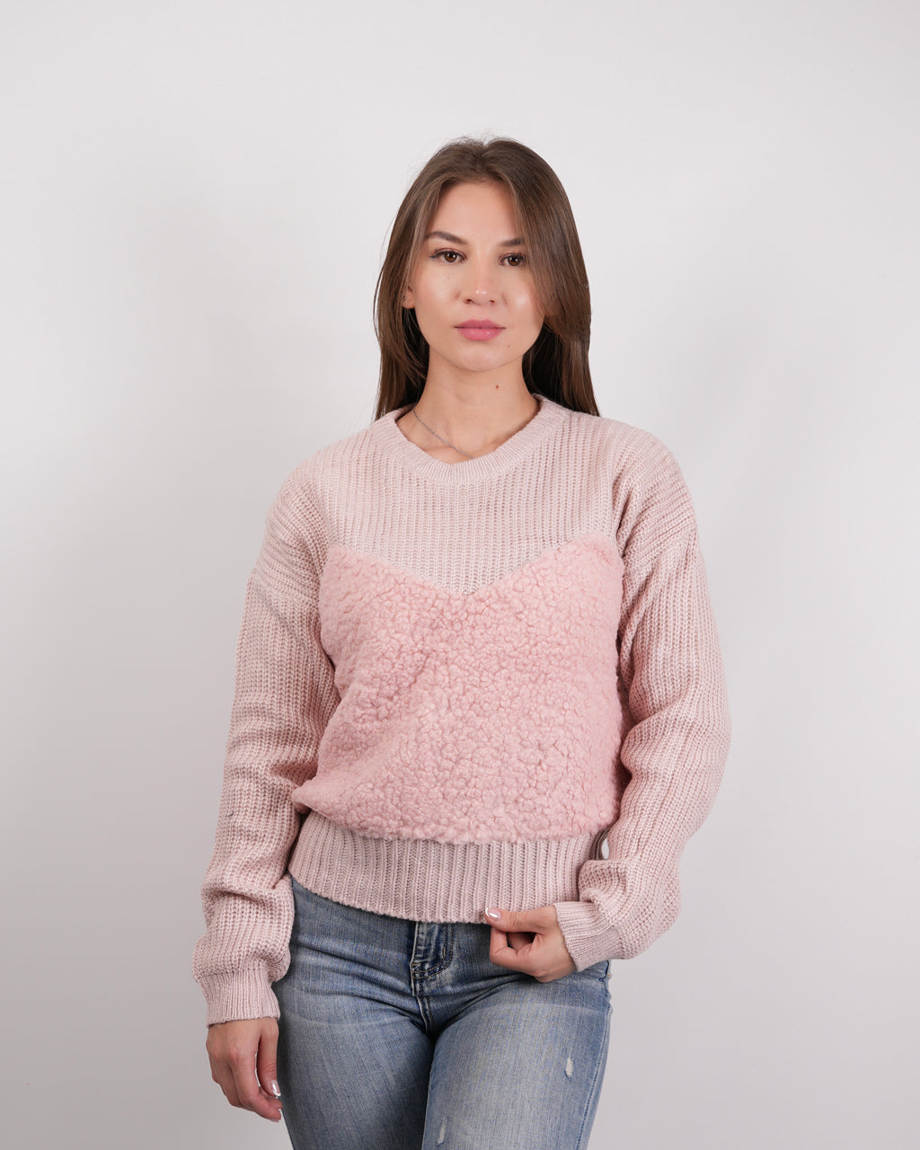 SUÉTER MSA075 ROSADO