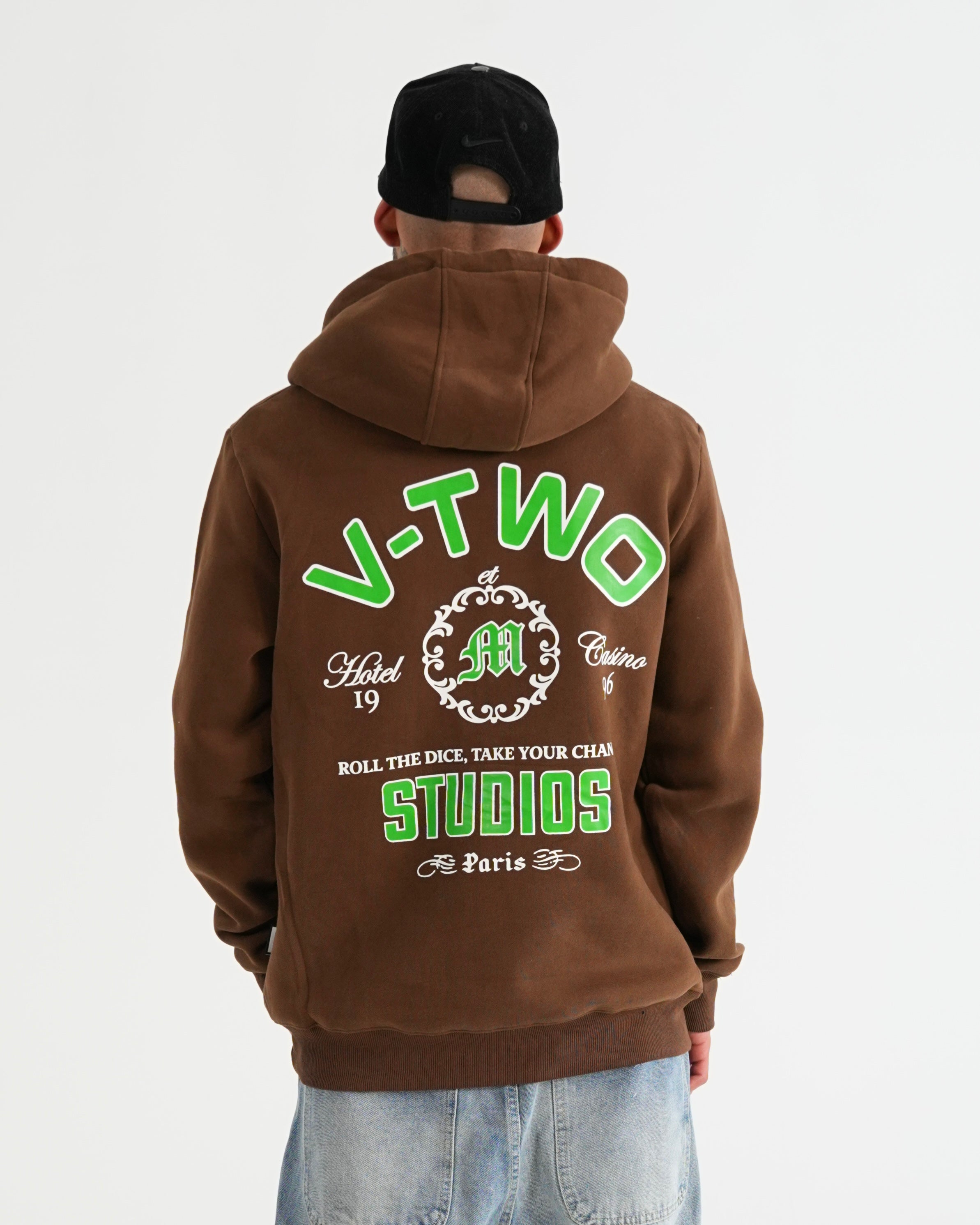 HOODIE FSA071 CAFE