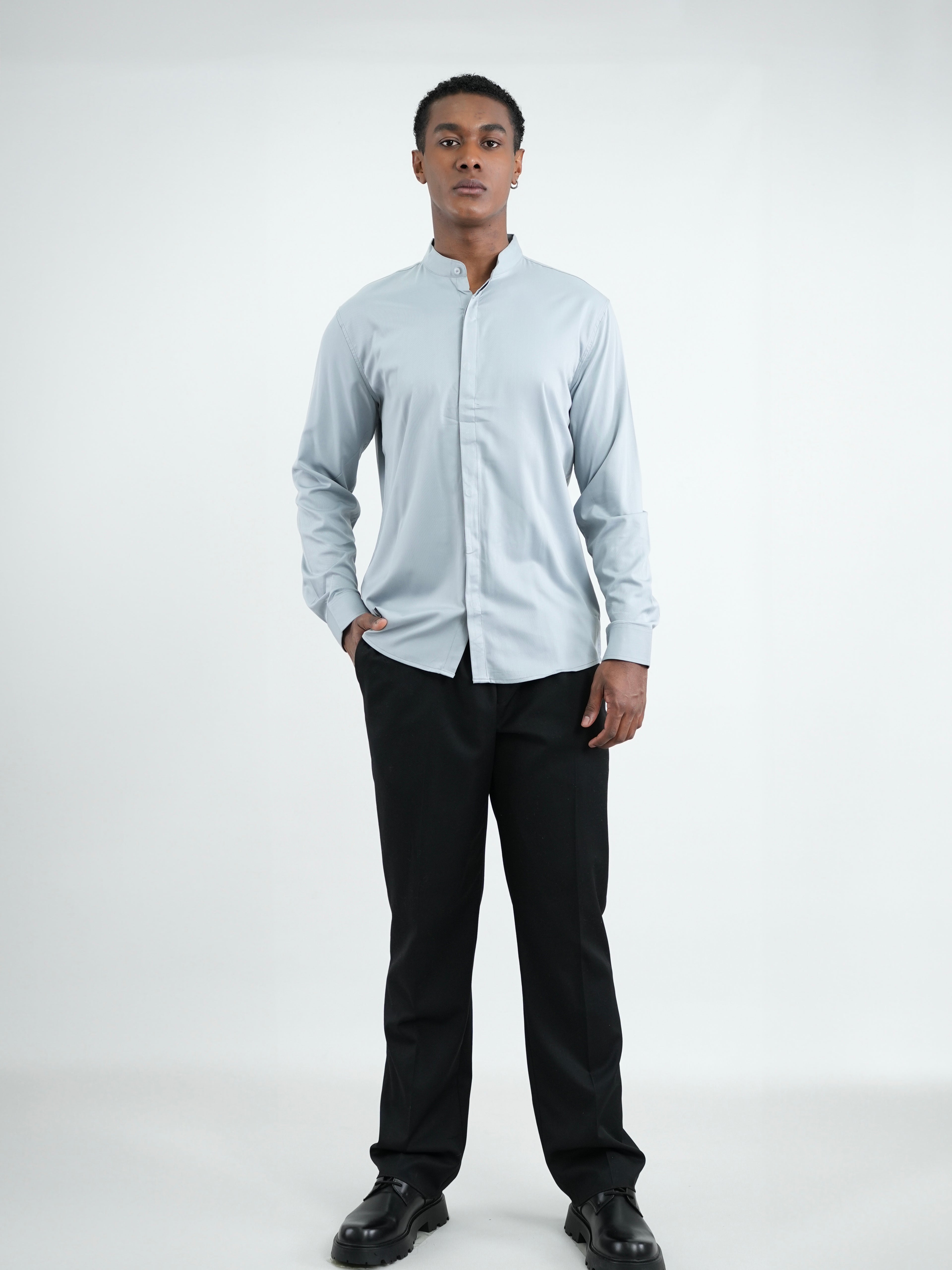 CAMISA FVR005 GRIS