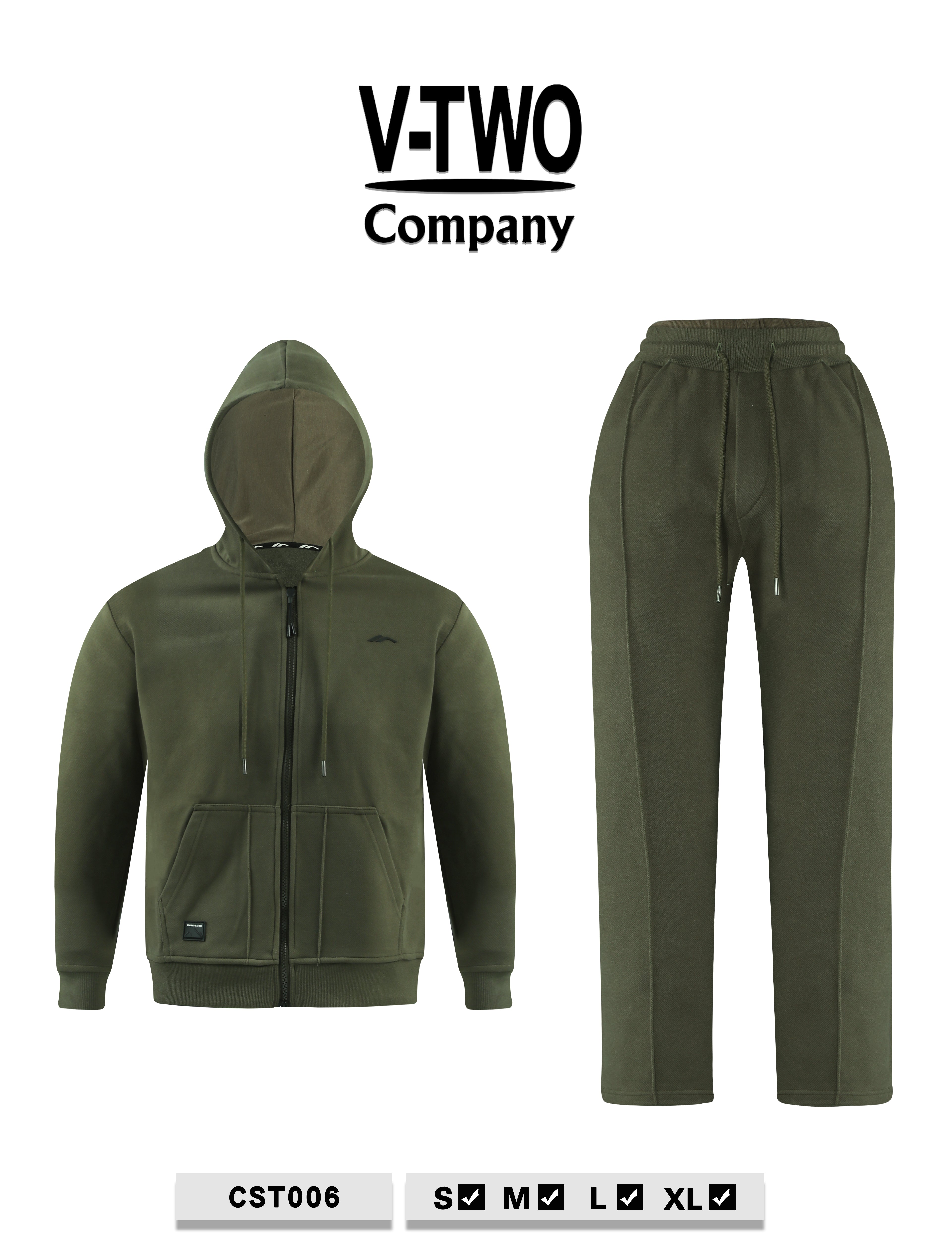 SUDADERA CST006 VERDE
