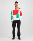 BUZO BLANCO EN ALGODÓN PARA HOMBRE