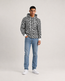 BUZO LSA025 BLANCO-NEGRO