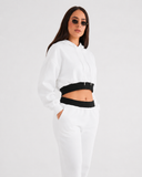 SUDADERA MST003 BLANCO