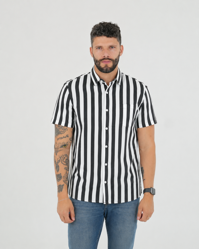 CAMISA FVRC002 NEGR0