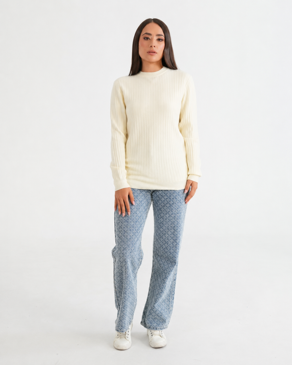 SUÉTER HISA024 BLANCO