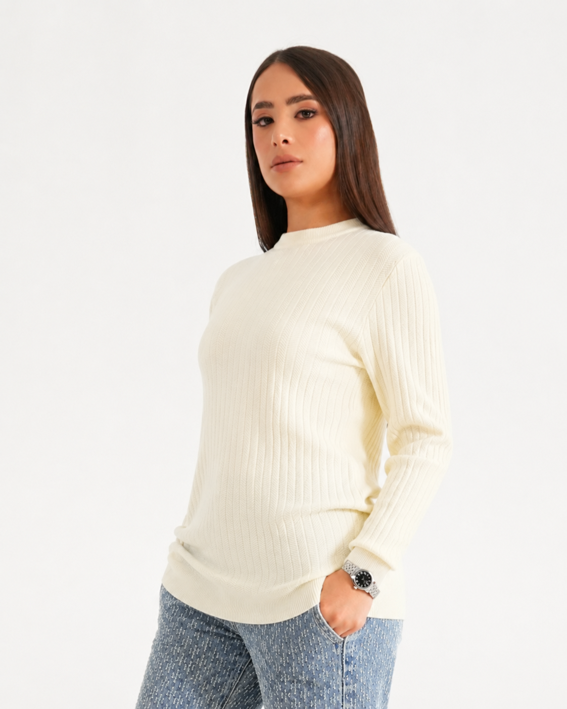SUÉTER HISA024 BLANCO