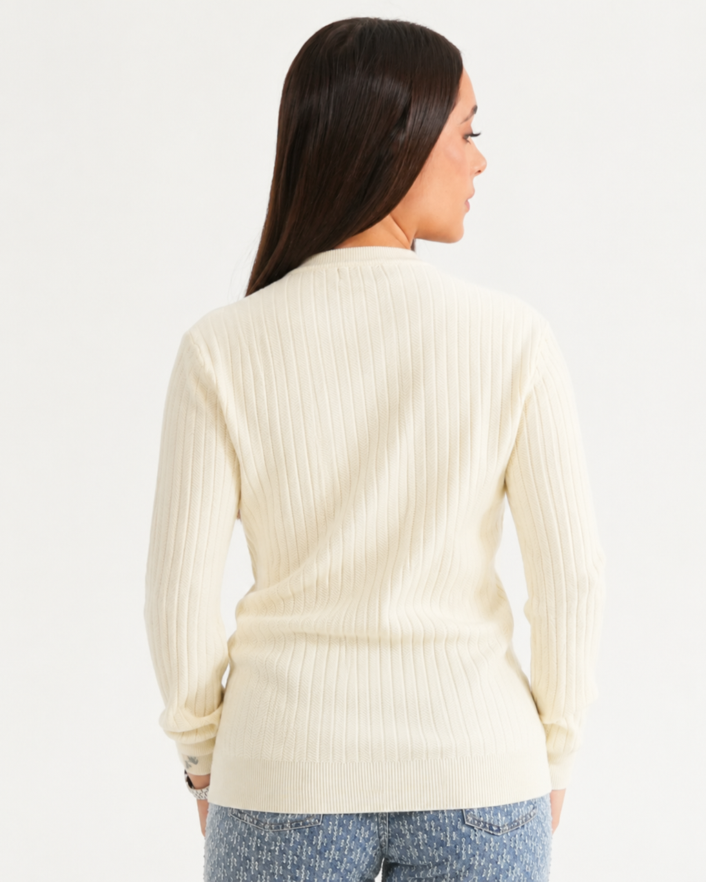 SUÉTER HISA024 BLANCO