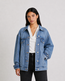 CHAQUETA DENIM MVR015 AZUL