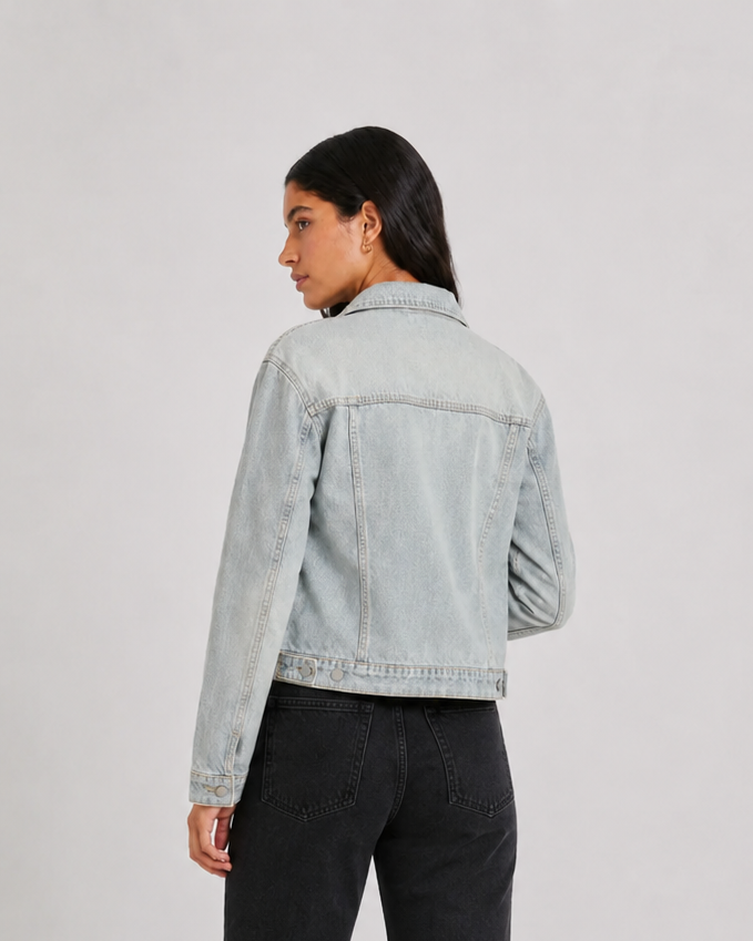 CHAQUETA DENIM JMVR002 AZUL